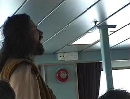 Live musical entertainment on the ferry